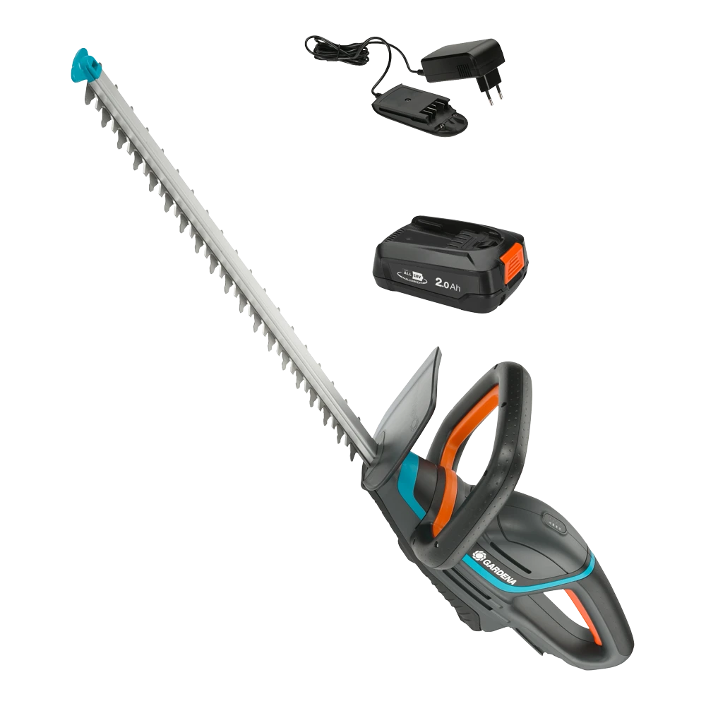 Accu Heggenschaar ComfortCut 50/18V P4A Set - Gardena 3 Accu Heggenschaar ComfortCut 50/18V P4A Set - Gardena