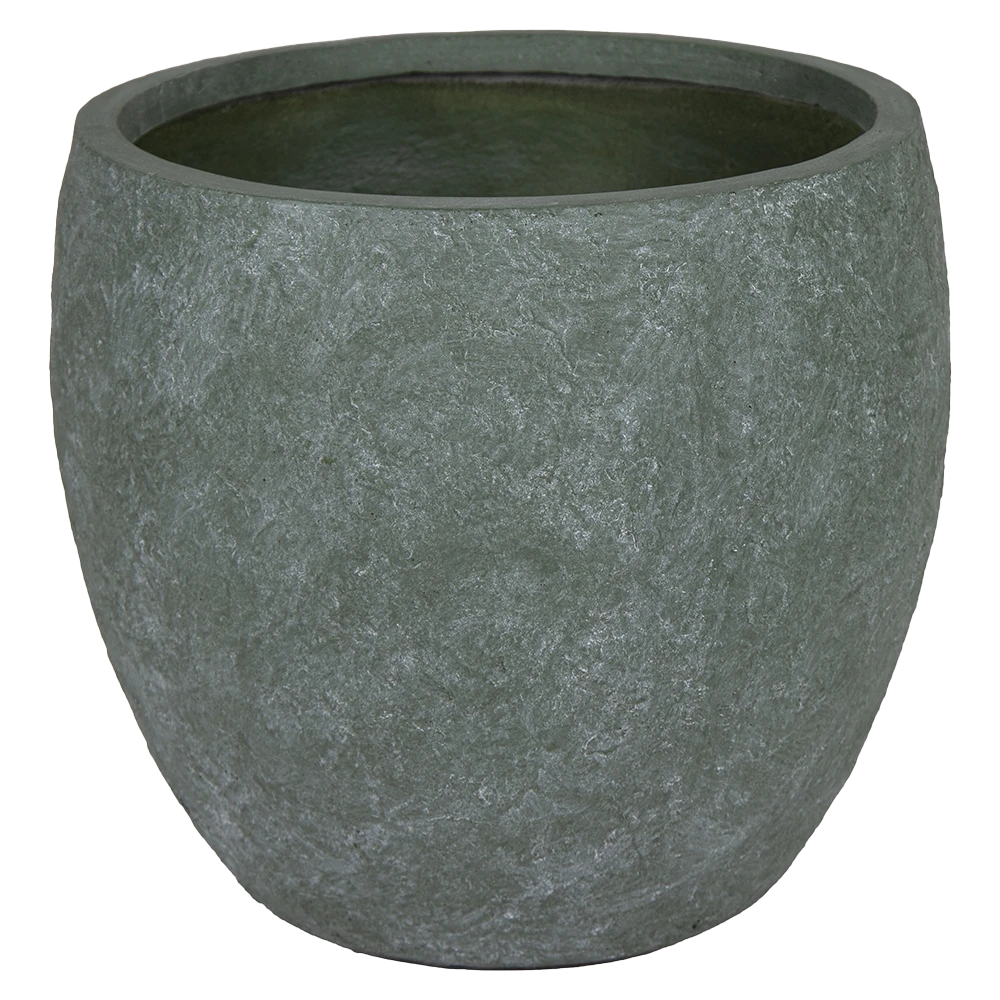 Bloempot Arizona Bullet Cypress Wash - D32 X H28.5cm - Groen 3 Bloempot Arizona Bullet Cypress Wash - D32 X H28.5cm - Groen
