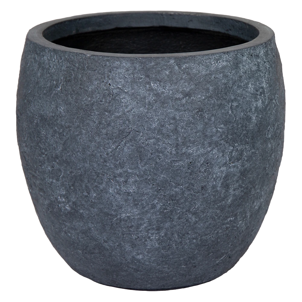 Bloempot Arizona Bullet - D44 X H39cm - Donkergrijs 3 Bloempot Arizona Bullet - D44 X H39cm - Donkergrijs