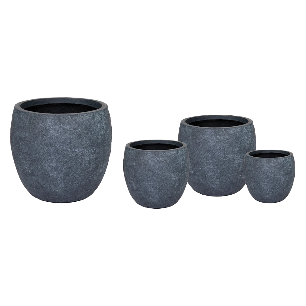 Bloempot Arizona Bullet - D44 X H39cm - Donkergrijs 4 Bloempot Arizona Bullet - D44 X H39cm - Donkergrijs - Afbeelding 2