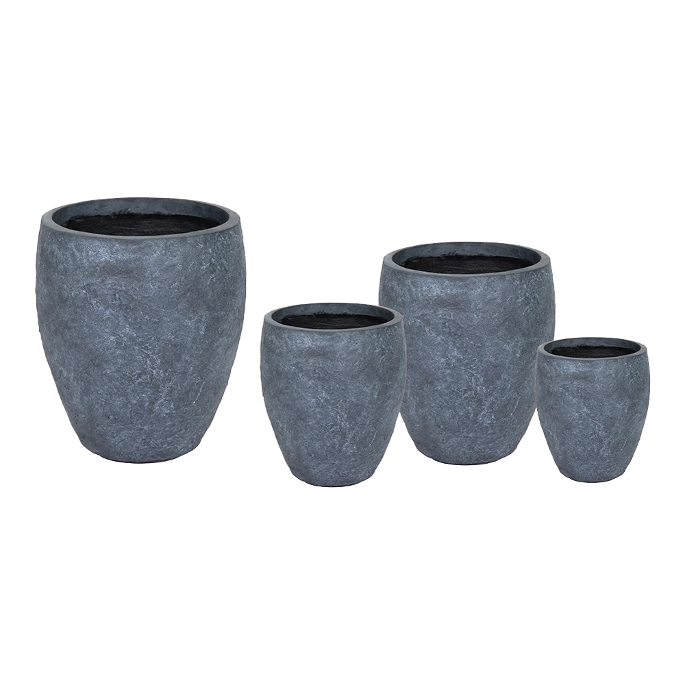 Bloempot Arizona BulletHigh - D57 X H64cm - Donkergrijs 4 Bloempot Arizona BulletHigh - D57 X H64cm - Donkergrijs - Afbeelding 2