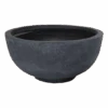 Plantenschaal Arizona - D44 X H21cm - Donkergrijs -Tuinbenodigdheden arizona round bowl graphite d44h21 schaal 1 4