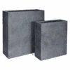 Plantenbak Arizone Terras - L80 X B30 X H92cm - Donkergrijs -Tuinbenodigdheden arizona terrace partit graphite l80w30h92 plantenbak 6 7