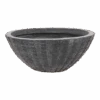 Plantenschaal Arkansas - D36 X H16.5cm - Donkergrijs 1 Plantenschaal Arkansas - D36 X H16.5cm - Donkergrijs -Tuinbenodigdheden arkansas bowl low graphite d36h165 plantenschaal 1