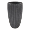 Bloempot Arkansas High Vase - D56 X H100cm - Donkergrijs -Tuinbenodigdheden arkansas high vase graphite d56h100 bloempot 1