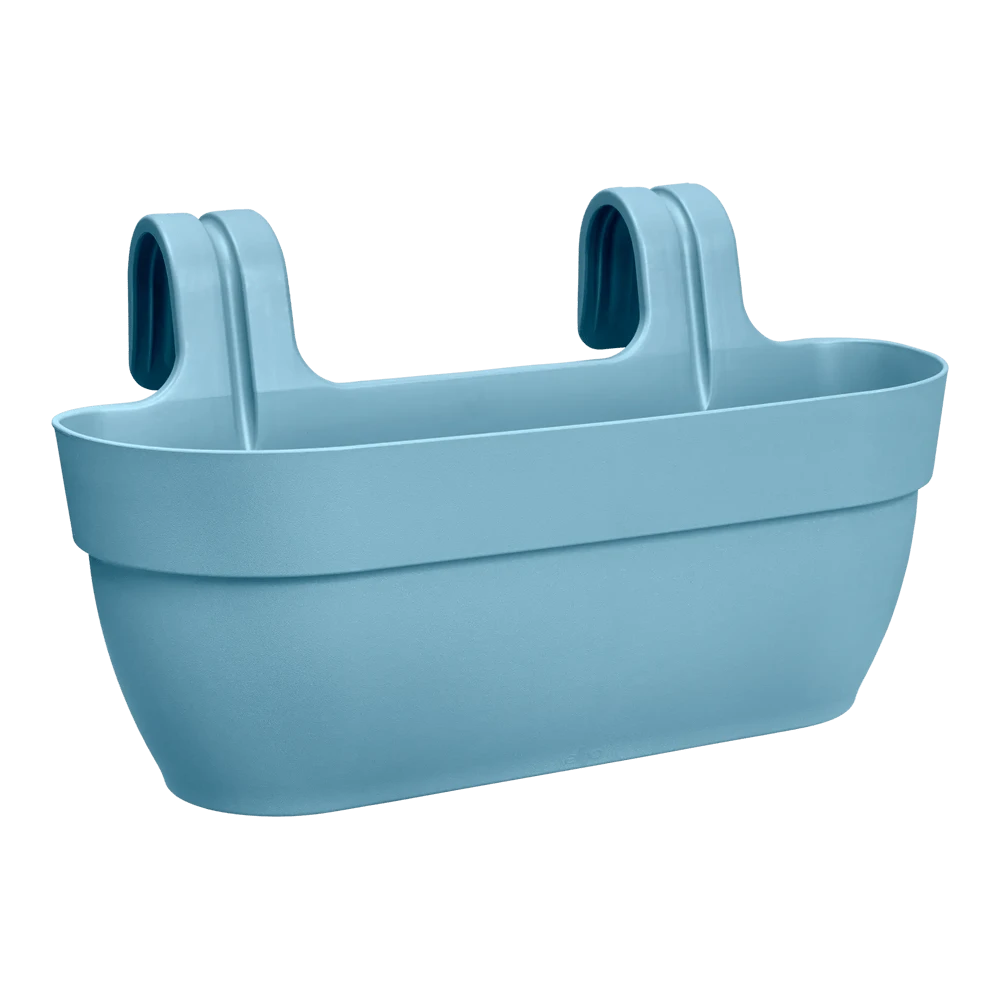 Elho Balkonbak Vibia Campana Easy Hanger Large - Vintage Blauw - Afbeelding 2