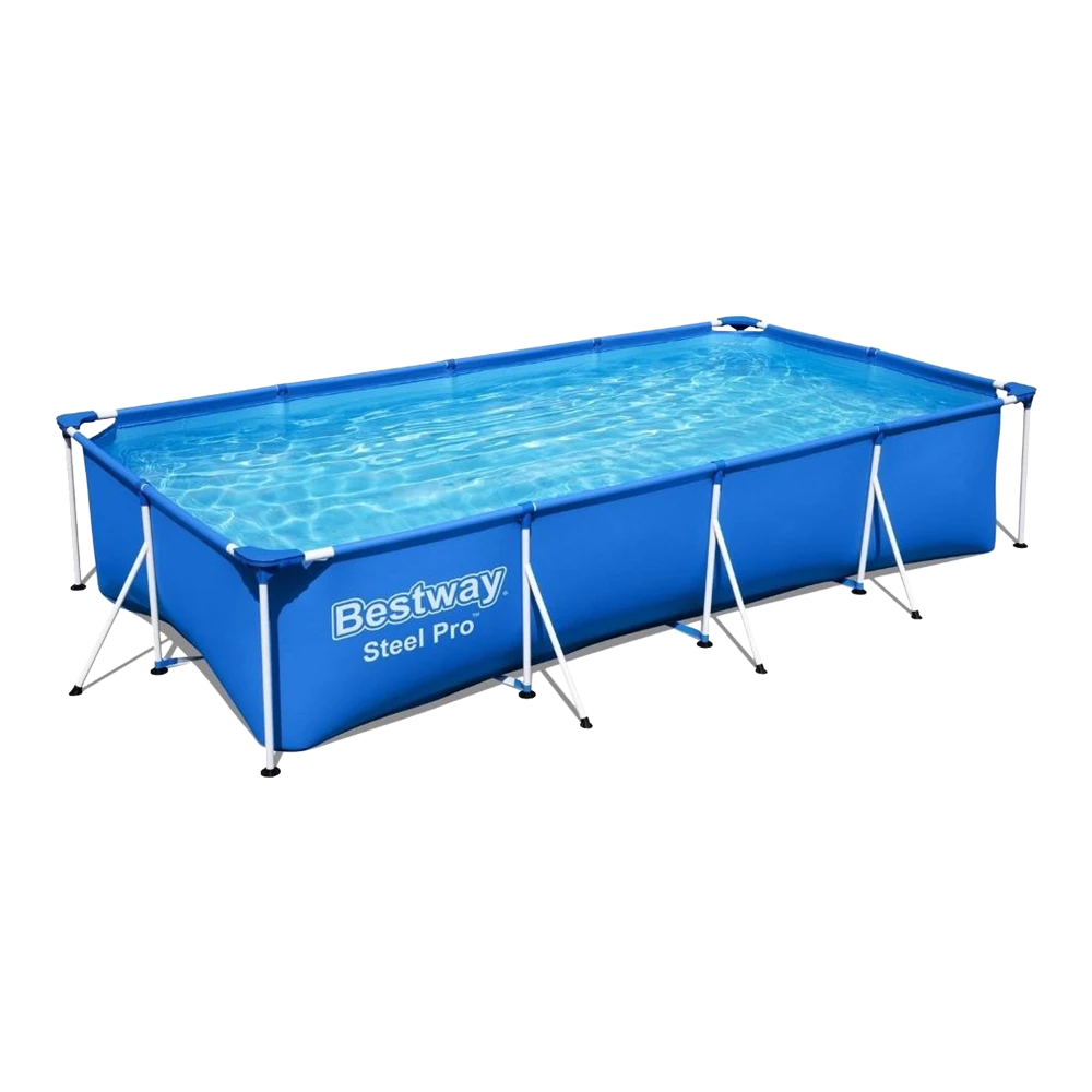Bestway Frame Zwembad - Steel Pro - 400x211x81cm 4 Bestway Frame Zwembad - Steel Pro - 400x211x81cm - Afbeelding 2