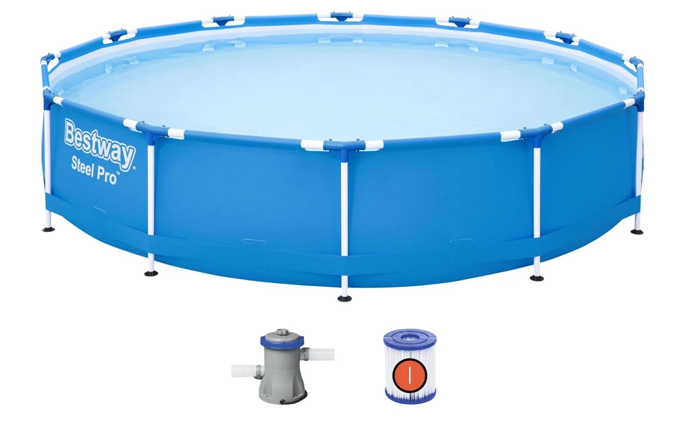 Bestway Zwembad - Steel Pro Max Incl. Filter En Pomp - U00f8366cm - Afbeelding 4