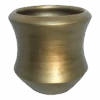 Bloempot Ballarat - D21 X H21cm - Mat Goud 1 Bloempot Ballarat - D21 X H21cm - Mat Goud -Tuinbenodigdheden bloempot ballarat d21 x h21cm mat goud bloempot 1 2
