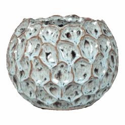 Bloempot Brussel - D21 X H18cm - Groen