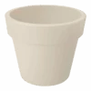 Bloempot Elho Green Basics Top Planter 40cm - Katoen Wit -Tuinbenodigdheden bloempot elho green basics top planter katoen wit bloempot katoen wit 1 1
