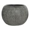 Bloempot Ella - D36 X H27,5cm - Grijs -Tuinbenodigdheden bloempot ella d36 x h27 5cm grijs bloempot 1