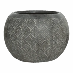 Bloempot Ella - D36 X H27,5cm - Grijs