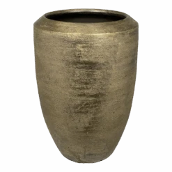 Bloempot Kos Hoog - D29 X H50cm - Goud