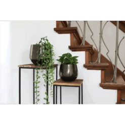 Bloempot Petra - D39 X H35cm - Koper -Tuinbenodigdheden bloempot petra koper bloempot 2 1