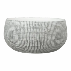 Plantenschaal Ryan - D28 X H13cm - White Black