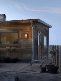 Konstsmide Brindisi Wandlamp 230V 13x26cm E27 Transparant Glas, Max 1x 20W -Tuinbenodigdheden brindisi wandlamp 230v 13x26cm e27 transparant glas max 1x 20w netstroom 3