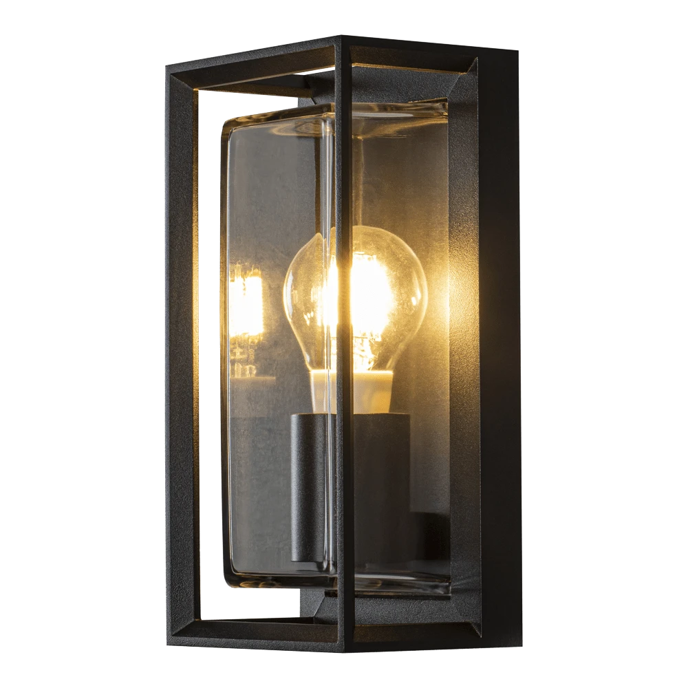 Konstsmide Brindisi Wandlamp 230V 13x26cm E27 Transparant Glas, Max 1x 20W - Afbeelding 4