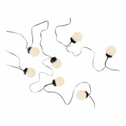 Lumineo Budget Feestverlichting Lichtsnoer - Bolvorm - 950cm - 20 LEDS - Warm Wit -Tuinbenodigdheden budget feestverlichting lichtsnoer bolvorm 950cm 20 leds warm wit netstroom 3 3