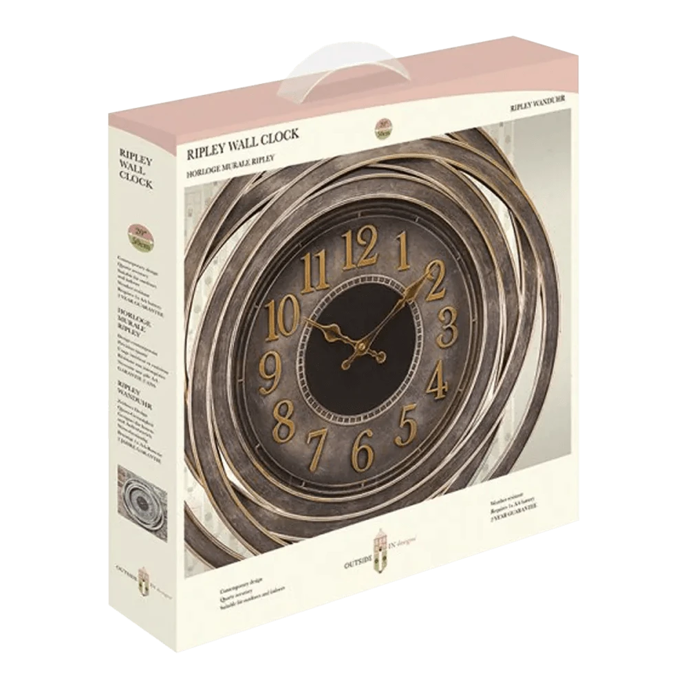 Buitenklok Ripley - 50cm 4 Buitenklok Ripley - 50cm - Afbeelding 2