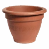Bloempot Campana - D37 X H27cm - Oranje -Tuinbenodigdheden campana 04370ie d37h27 bloempot 1 5