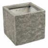 Plantenbak Colorado Cubi - L21.5 X B21.5 X H23cm - Grijs -Tuinbenodigdheden colorado cubi river grey w215h23 plantenbak 1 4