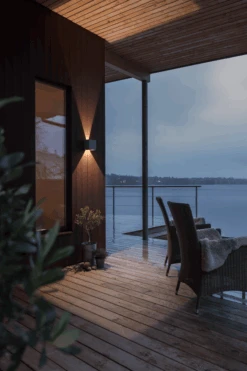 Konstsmide Cremona PowerLED 230V Wandlamp Flush 13.5cm, 2x 3W -Tuinbenodigdheden cremona powerled 230v wandlamp flush 135cm 2x 3w netstroom 3