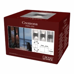 Konstsmide Cremona PowerLED 230V Wandlamp Flush 13.5cm, 2x 3W -Tuinbenodigdheden cremona powerled 230v wandlamp flush 135cm 2x 3w netstroom 5