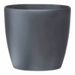 Bloempot Elho Brussels Rond 47cm - Met Wielen - Antraciet