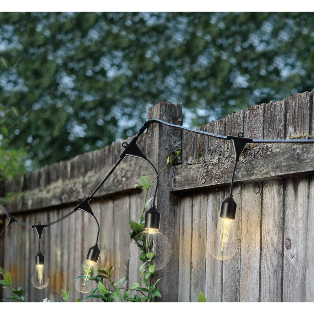 Lumineo Feestverlichting Lichtsnoer - Classic Vorm - 950cm - 20 LEDS - Klassiek Warm 5 Lumineo Feestverlichting Lichtsnoer - Classic Vorm - 950cm - 20 LEDS - Klassiek Warm - Afbeelding 3