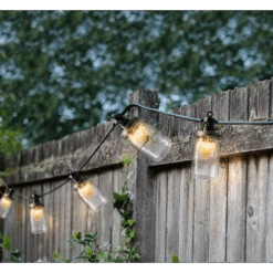 Lumineo Feestverlichting Lichtsnoer Weckpotjes - 950cm - 20 LEDS - Klassiek Warm 9 Lumineo Feestverlichting Lichtsnoer Weckpotjes - 950cm - 20 LEDS - Klassiek Warm -Tuinbenodigdheden feestverlichting lichtsnoer weckpotjes 950cm 20 leds klassiek warm netstroom 5 3