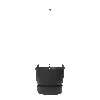 Hangpot Elho Greenville 24cm - Living Black 1 Hangpot Elho Greenville 24cm - Living Black -Tuinbenodigdheden greenville hangschaal 24cm bloempot living black 1 4