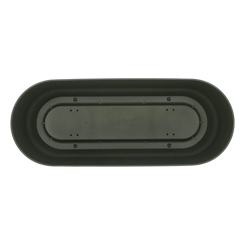 Bloembak Elho Greenville Terrace Long 50cm - Met Wielen - Bladgroen 5 Bloembak Elho Greenville Terrace Long 50cm - Met Wielen - Bladgroen - Afbeelding 3