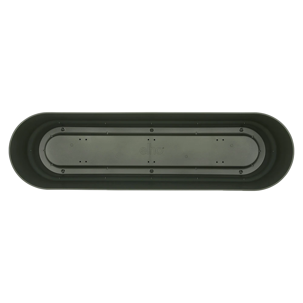 Bloembak Elho Greenville Terrace Long 70cm - Met Wielen - Bladgroen 5 Bloembak Elho Greenville Terrace Long 70cm - Met Wielen - Bladgroen - Afbeelding 3