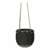 Hangpot Resa - D18,5 X H17cm - Donkergrijs 1 Hangpot Resa - D18,5 X H17cm - Donkergrijs -Tuinbenodigdheden hangpot resa d18 5 x h17cm donkergrijs hangpot 1 1