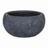 Plantenschaal Iowa Bullet - D31 X H15.5cm - Donkergrijs 1 Plantenschaal Iowa Bullet - D31 X H15.5cm - Donkergrijs -Tuinbenodigdheden iowa bullet bowl graphite d31h155 bloempot 1 5