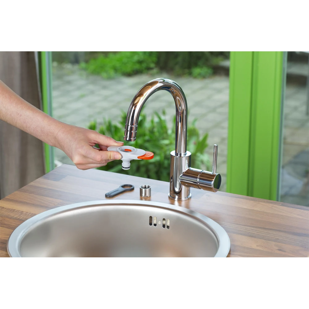 Kraanverbindingsstuk Binnenshuis - Gardena 5 Kraanverbindingsstuk Binnenshuis - Gardena - Afbeelding 3