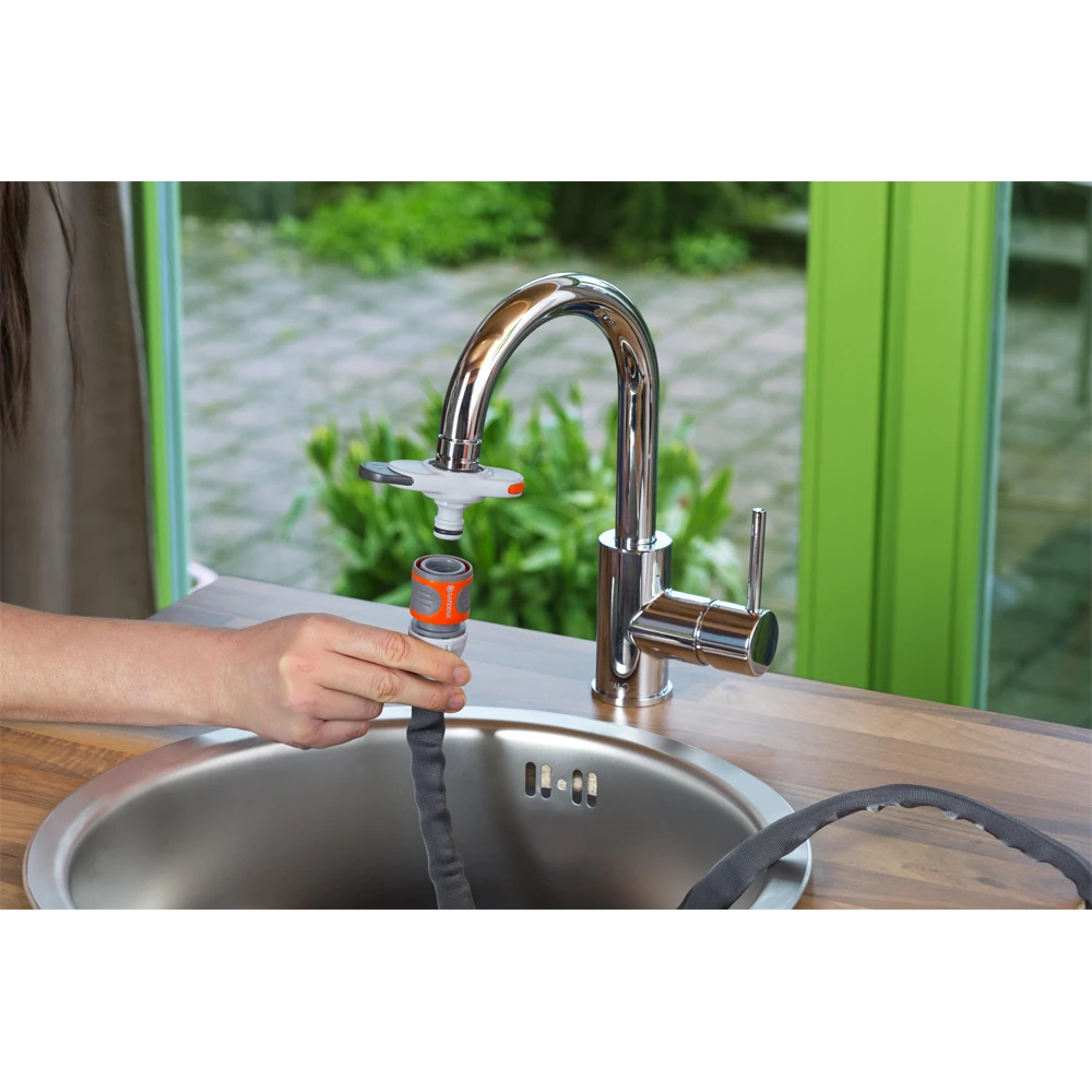 Kraanverbindingsstuk Binnenshuis - Gardena 6 Kraanverbindingsstuk Binnenshuis - Gardena - Afbeelding 4