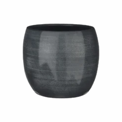 Bloempot Lester - D24 X H22cm - Donkerblauw