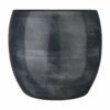 Bloempot Lester - D38 X H35cm - Donkerblauw 2 Bloempot Lester - D38 X H35cm - Donkerblauw -Tuinbenodigdheden lester pot rond d blauw h35xd38cm bloempot 1 4