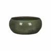 Plantenschaal Lester - D28 X H12cm - Groen -Tuinbenodigdheden lester schaal rond groen h12xd28cm bloempot 1 4
