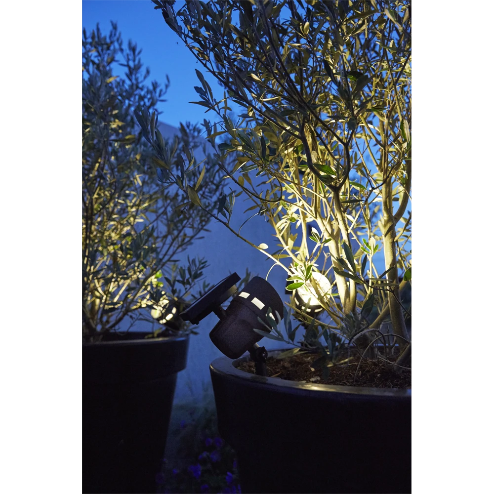 Luxform Hybride Solar Tuinspot Montana 50 Lumen 5 Luxform Hybride Solar Tuinspot Montana 50 Lumen - Afbeelding 3
