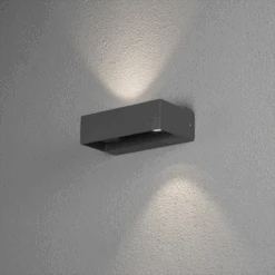 Konstsmide Monza PowerLED 230V Wandlamp Flush 6cm, 2x 6W 10 Konstsmide Monza PowerLED 230V Wandlamp Flush 6cm, 2x 6W -Tuinbenodigdheden monza powerled 230v wandlamp flush 6cm 2x 6w netstroom 4