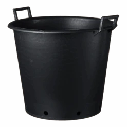 Nature - Ritzi Container Zwart 50L - Met Handgreep