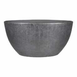 Bloempot Mira Ovaal - L49 X B20 X H25cm - Antraciet