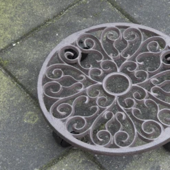 Plantentrolley Rond L - Esschert's Garden -Tuinbenodigdheden plantentrolley rond l esschert s garden plantentrolley 5