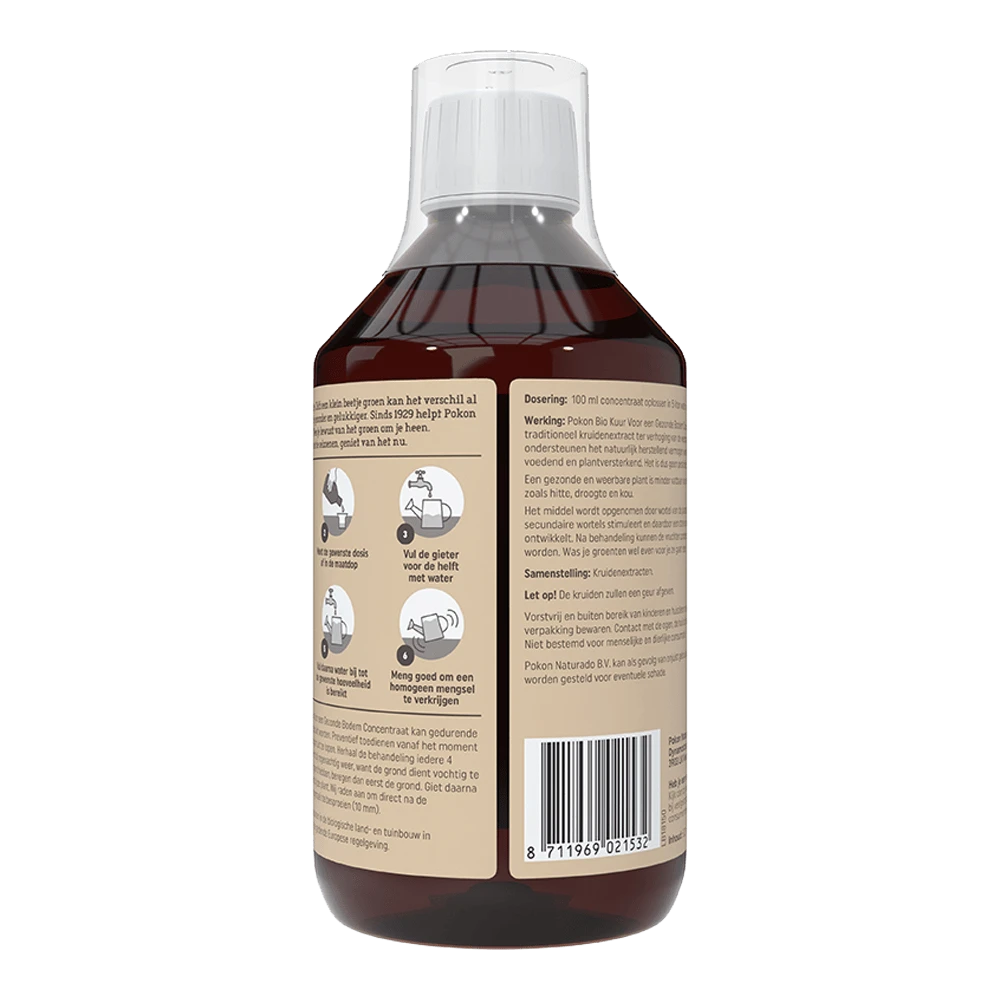 Pokon Bio Kuur Voor Een Gezonde Bodem Concentraat 500ml - Insecten En Ongedierte 4 Pokon Bio Kuur Voor Een Gezonde Bodem Concentraat 500ml - Insecten En Ongedierte - Afbeelding 2