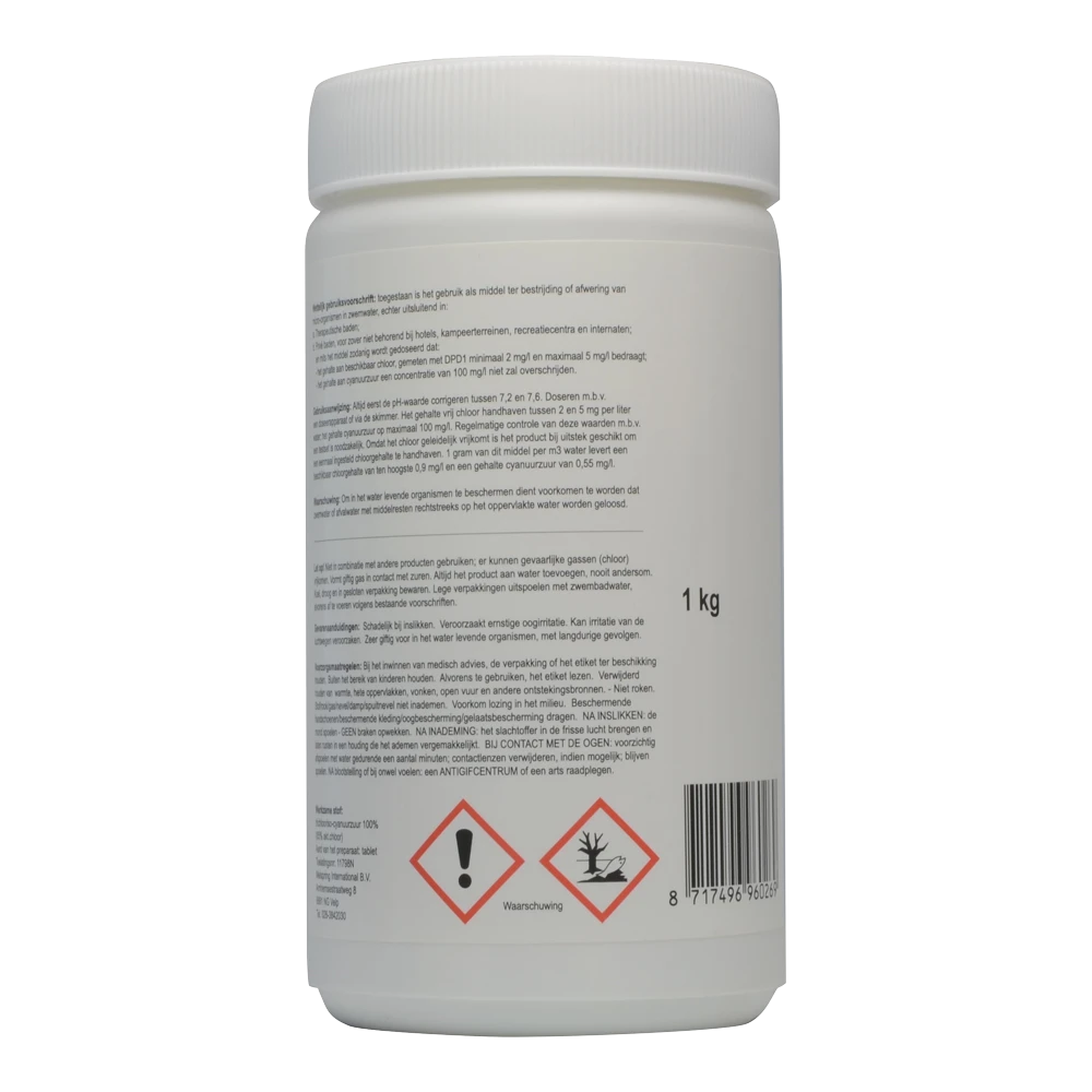 Pool Power Mini 20 Gr. - 1kg 4 Pool Power Mini 20 Gr. - 1kg - Afbeelding 2