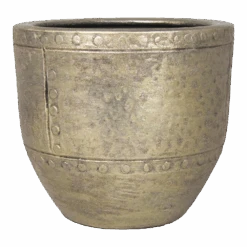 Bloempot Fien - D27 X H25cm - Goud