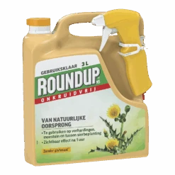 ROUNDUPu00ae NS Natuurlijk Onkruidvrij Onkruidspuit 3L - Onkruid En Aanslag